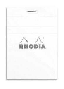Rhodia Block Rhodia White A7 kar 80Bl