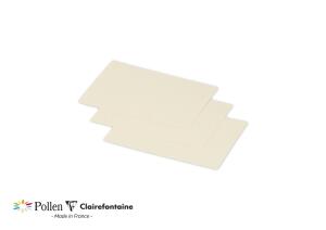 Clairefontaine Karte Mini 70x95 Pollen elfenbein