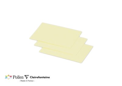 Clairefontaine Karte Mini 70x95 Pollen Kanariege