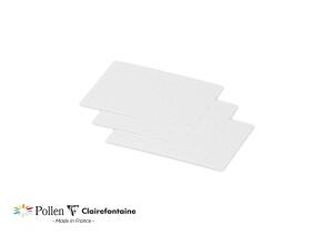 Clairefontaine Karte Mini 70x95 Pollen perl-weiss