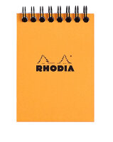 Rhodia Notizblock A7 Doppel kar 80Bl ora