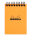 Rhodia Notizblock A7 Doppel kar 80Bl ora