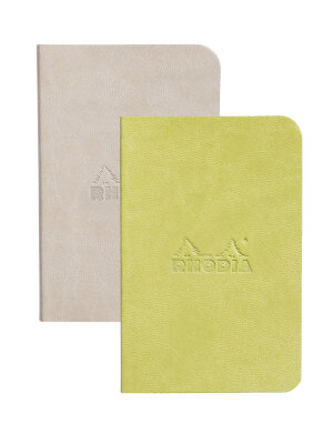 Rhodia 2erSet Flex Nbuch 7x10,5 32Bl Bg+Anis