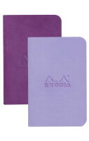 Rhodia 2erSet Flex Nbuch 7x10,5 32Bl Viol+Ir