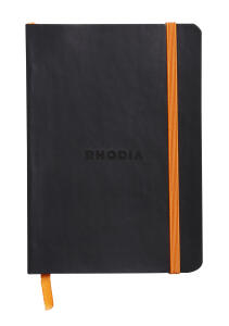 Rhodia Rhodia Flex Nbuch A6 lin 72Bl schwarz