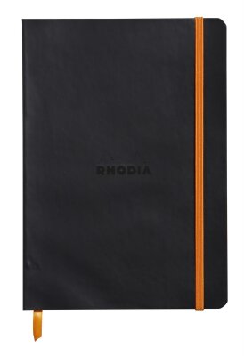 Rhodia Rhodia Flex Nbuch A5 L 72Bl schwarz