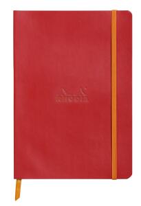 Rhodia Rhodia Flex Nbuch A5 L 72Bl Mohnrot