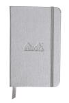 Rhodia Webntebook SILVER 9x14 96Bl lin elf