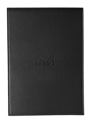 Rhodia Block Rhodia mit Hülle 155x223 kar sw