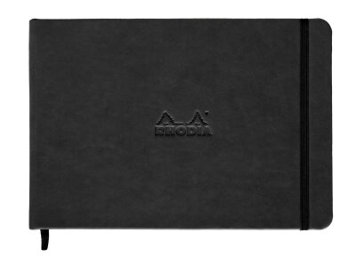 Rhodia Webnotebook A5 96S blanko sw