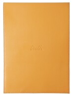 Rhodia Block mit Hülle kar 220x308 orange