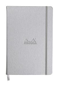 Rhodia Webnotebook SILVER A5 96Bl lin elf