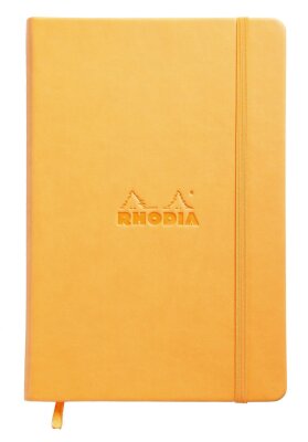 Rhodia Web Notebook A5 lin orange