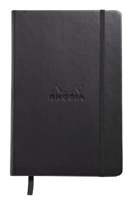 Rhodia Web Notebook A5 lin schwarz 96Bl