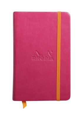 Rhodia Book Rhodiarama A6 96Bl blanko mohn