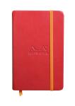 Rhodia Book Rhodiarama A6 96Bl blanko mohnrot