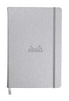 Rhodia Webnotebook Silber A5 96Bl DOT elf