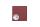 Clairefontaine Karte Pollen 135x135 210g bordeaux