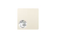 Clairefontaine Karte Pollen 135x135 perl-elfenbein