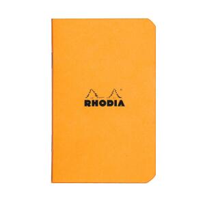 Rhodia Heft Rhodia 7,5x12 kar 24Bl sort
