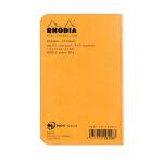 Rhodia Heft Rhodia 7,5x12 kar 24Bl sort