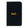 Rhodia Heft Rhodia 7,5x12 kar 24Bl sort