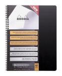 Rhodia Noteb RHOD 90g Spir A4+ 80Bl lin Rd