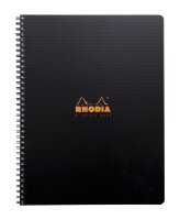 Rhodia 4 Colours Book A4+ Spirale 80Bl kariert