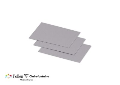 Clairefontaine Karte Mini 70x95 Pollen koalagrau