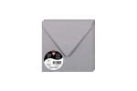 Clairefontaine Umschlag 120x120 koalagrau