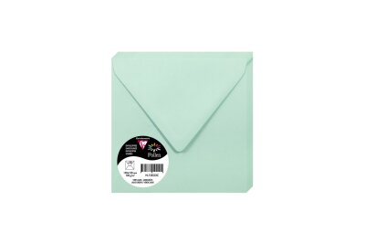 Clairefontaine Umschlag 120x120 jadegrün