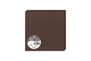 Clairefontaine Doppelkarte 160x160 Kakao