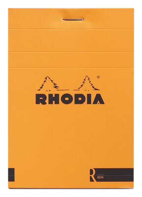 Rhodia Block Rhodia 85x120 70Bl lin orange