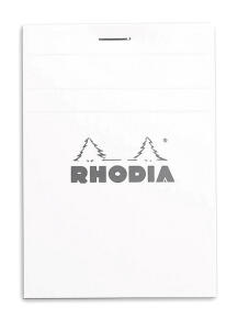 Rhodia Block Rhodia White 85x120 kar 80Bl