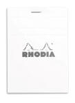 Rhodia Block Rhodia White 85x120 kar 80Bl