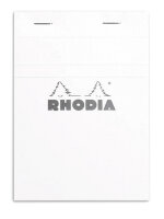 Rhodia Block Rhodia White A6 kar 80Bl