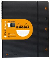 Rhodia Exabook A4 kariert integr Bind 80Bl