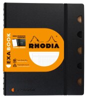 Rhodia Exabook A5 kariert integr Bind 80Bl