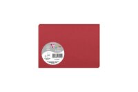 Clairefontaine Karte C6 Pollen 210g Kirschrot