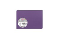 Clairefontaine Karte C6 Pollen 210g Violett