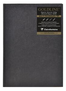 Clairefontaine Skizzenb Goldline A4 H 64Bl elfenbein