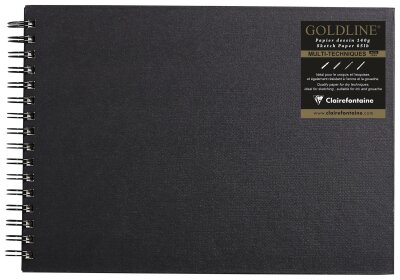 Clairefontaine Goldline Spiral A4 Q 140g 64Bl elfb