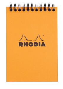 Rhodia Notizblock A6 Doppel kar 80Bl ora