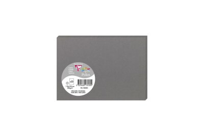 Clairefontaine Karte C6 Pollen 210g Dunkelgrau