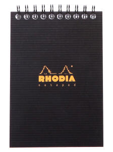 Rhodia Notepad Rhodia A6 Spirale 80Bl kariert