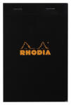 Rhodia Notizblock Rhodia 11x17 geh kar 80Bl sw