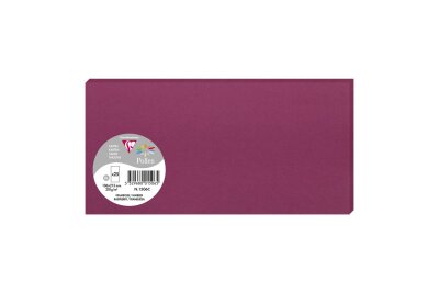 Clairefontaine Karte DL Pollen 210g himbeer