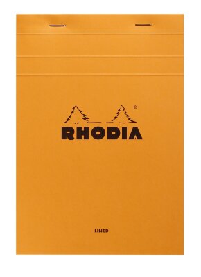 Rhodia Notizblock A5 lin 150Bl orange