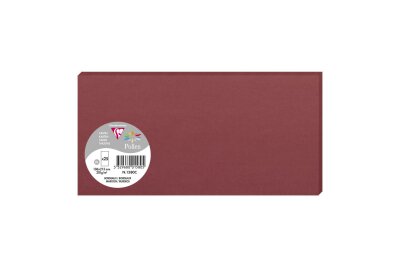Clairefontaine Karte DL Pollen 210g bordeaux