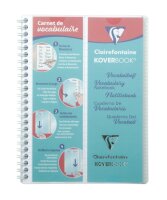 Clairefontaine Koverbook A5 Vok trans lin 1 MS 50Bl